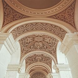 Low angle view of temple