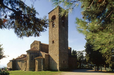 Low angle view of old building