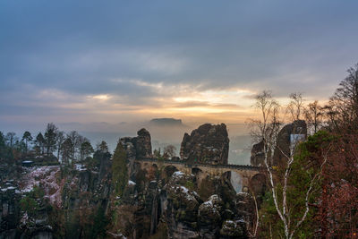 Saxon switzerland national park, germany. 