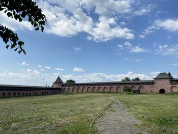 Old ruins against sky