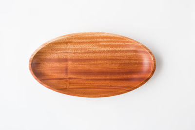 High angle view of orange over white background