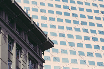 Low angle view of modern building