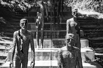 Statue of buddha in park