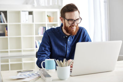 Man working in office