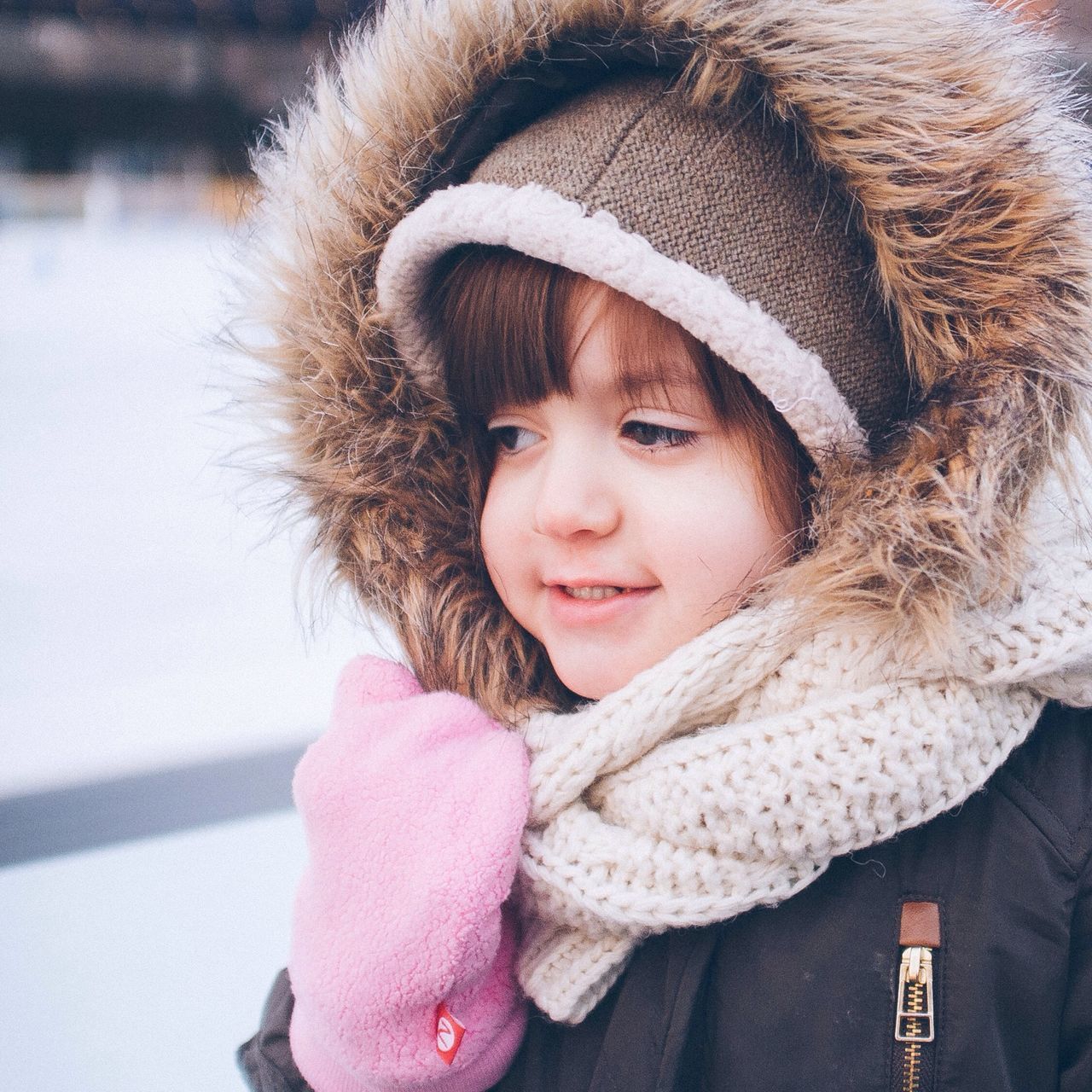 person, lifestyles, childhood, looking at camera, front view, portrait, casual clothing, leisure activity, smiling, elementary age, warm clothing, cute, waist up, headshot, focus on foreground, happiness, boys, innocence