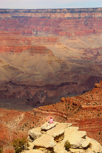 Scenic view of rocky mountains at grand canyon national park