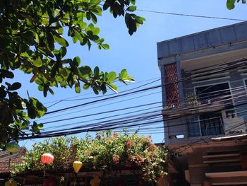 Low angle view of building against sky