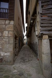 Alley amidst buildings