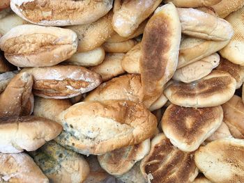 Full frame shot of bread