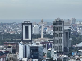 Cityscape against sky