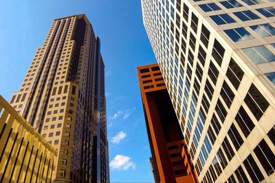 Low angle view of modern building