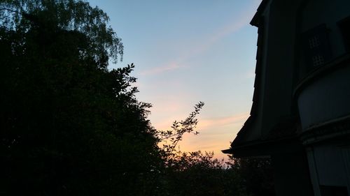 Low angle view of building against sky