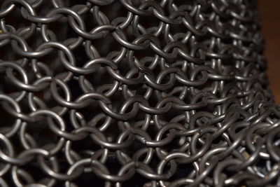 Full frame shot of metal structure