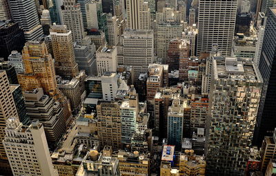 New york seen from top of the rock