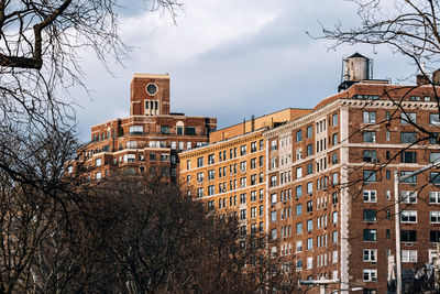 Low angle view of building against sky