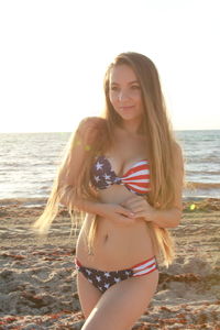 American bikini model