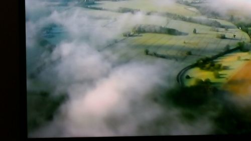 Aerial view of landscape