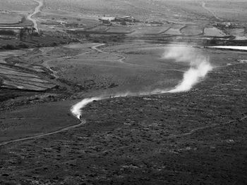 Aerial view of landscape