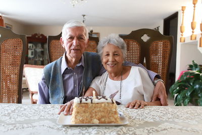 Portrait of a smiling couple 