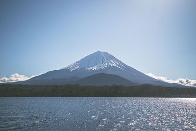 Fuji five lakes at yamanashi, japan