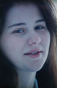 Portrait of young woman