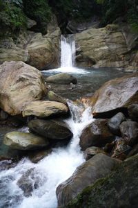 View of waterfall