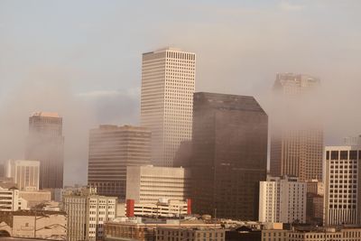 Modern buildings in city