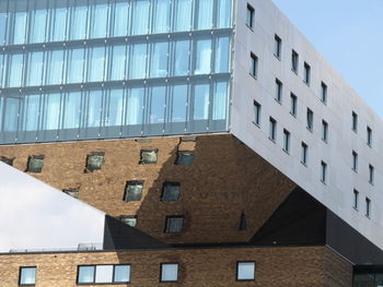 Low angle view of building against sky