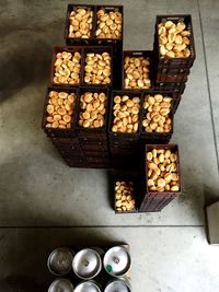 Close-up of food on table