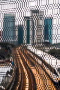 Full frame shot of chainlink fence