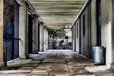 Corridor of building