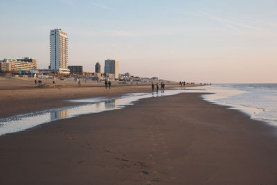 View of beach against sky