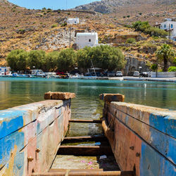 View of buildings at waterfront