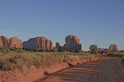 Panoramic view of a desert