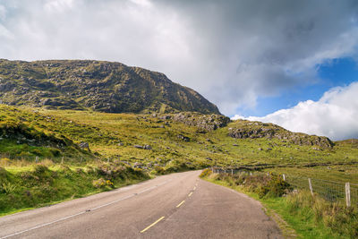 Mountain landscape in ring of kerry, ireland