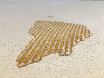 Close-up of sand on beach