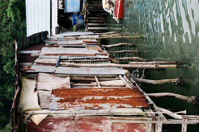 Old abandoned boat