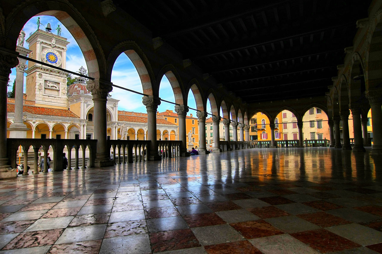 VIEW OF COLUMNS