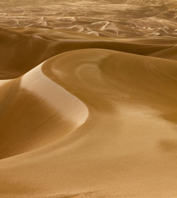 Full frame shot of sand dune