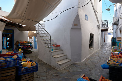 Street amidst buildings in city