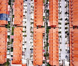 Full frame shot of roof tiles