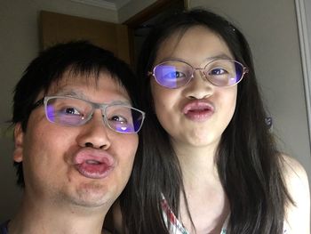 Portrait of beautiful woman