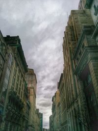 Low angle view of building against sky