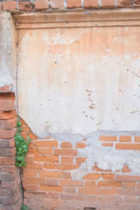 Full frame shot of weathered wall