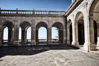 View of historic building against sky