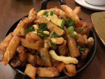 Close-up of food on plate