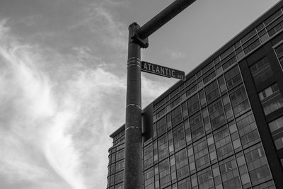 Low angle view of building against sky