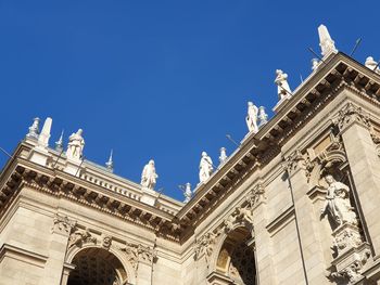 Low angle view of historical building