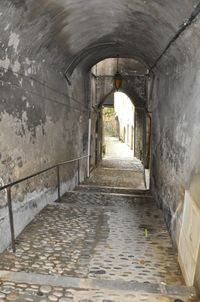 View of tunnel