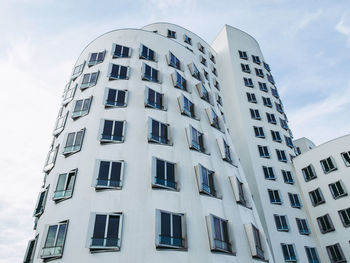 Low angle view of building against sky